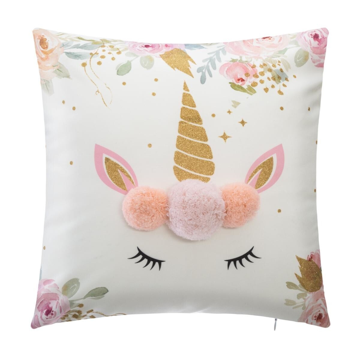 Kids cushion "Unicorn" 39x39 cm