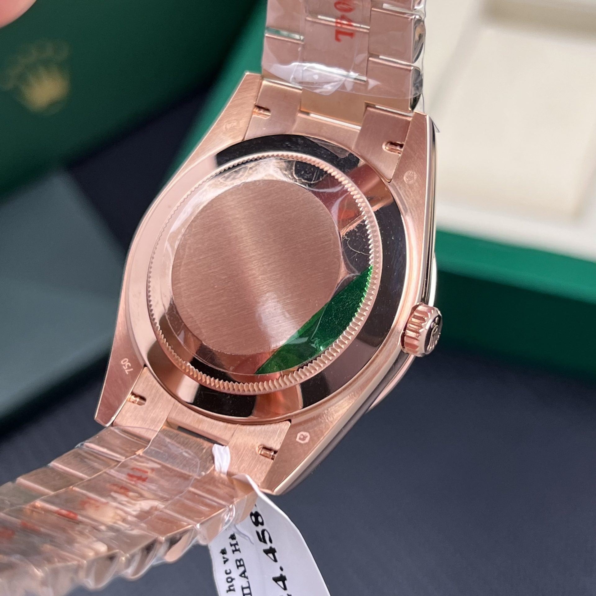 Rolex Best Replica Watch Day-Date Gold Wrapped Chocolate Dial Weight 177gram GM Factory 40mm - Elite Watch Atelier