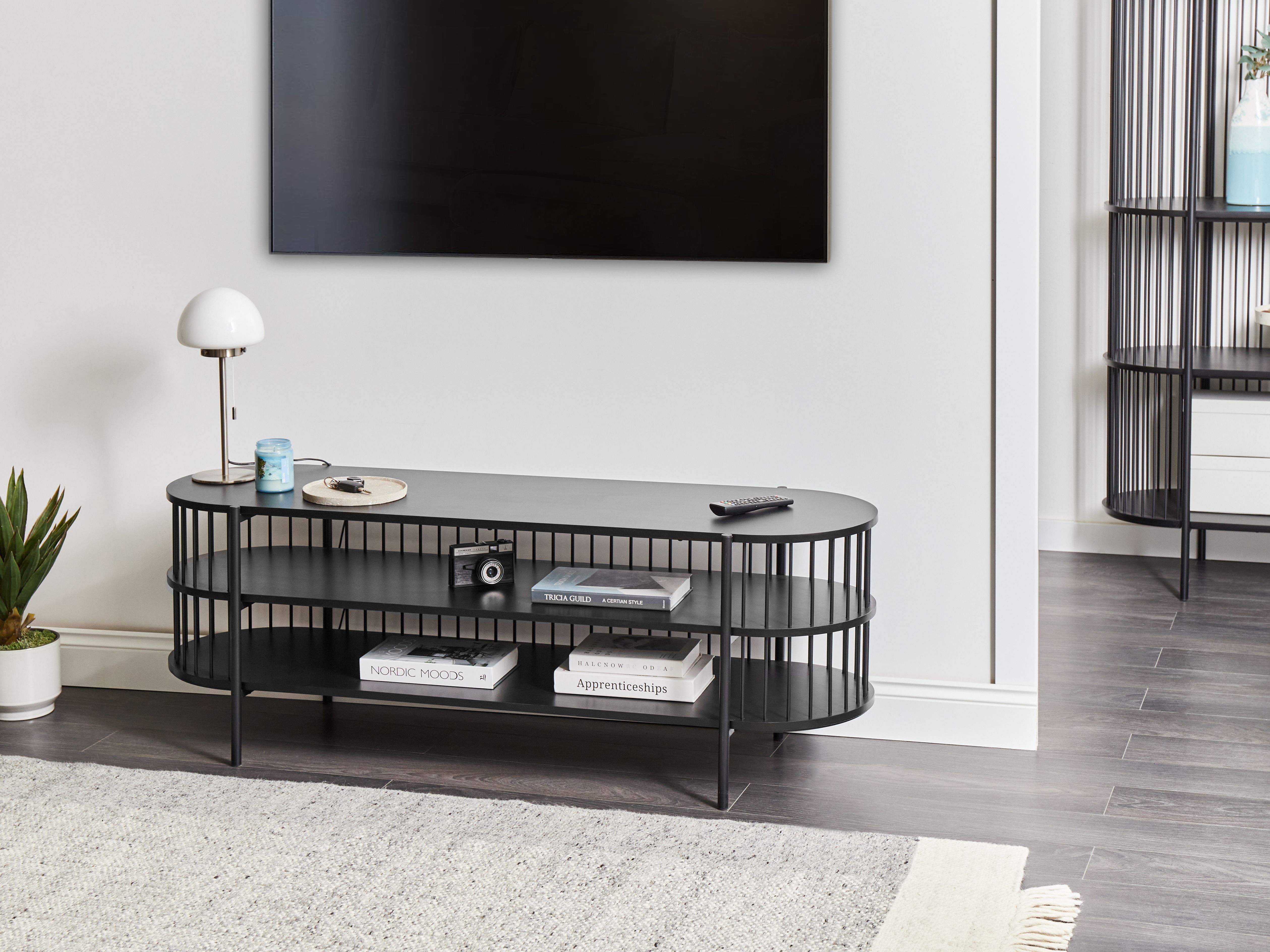 TV Stand BIRSON Black