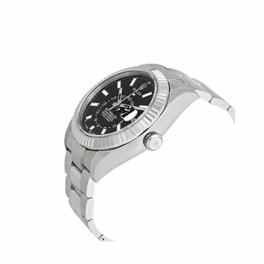 Rolex Sky-Dweller 326934 Black Dial Oyster Replica - Elite Watch Atelier
