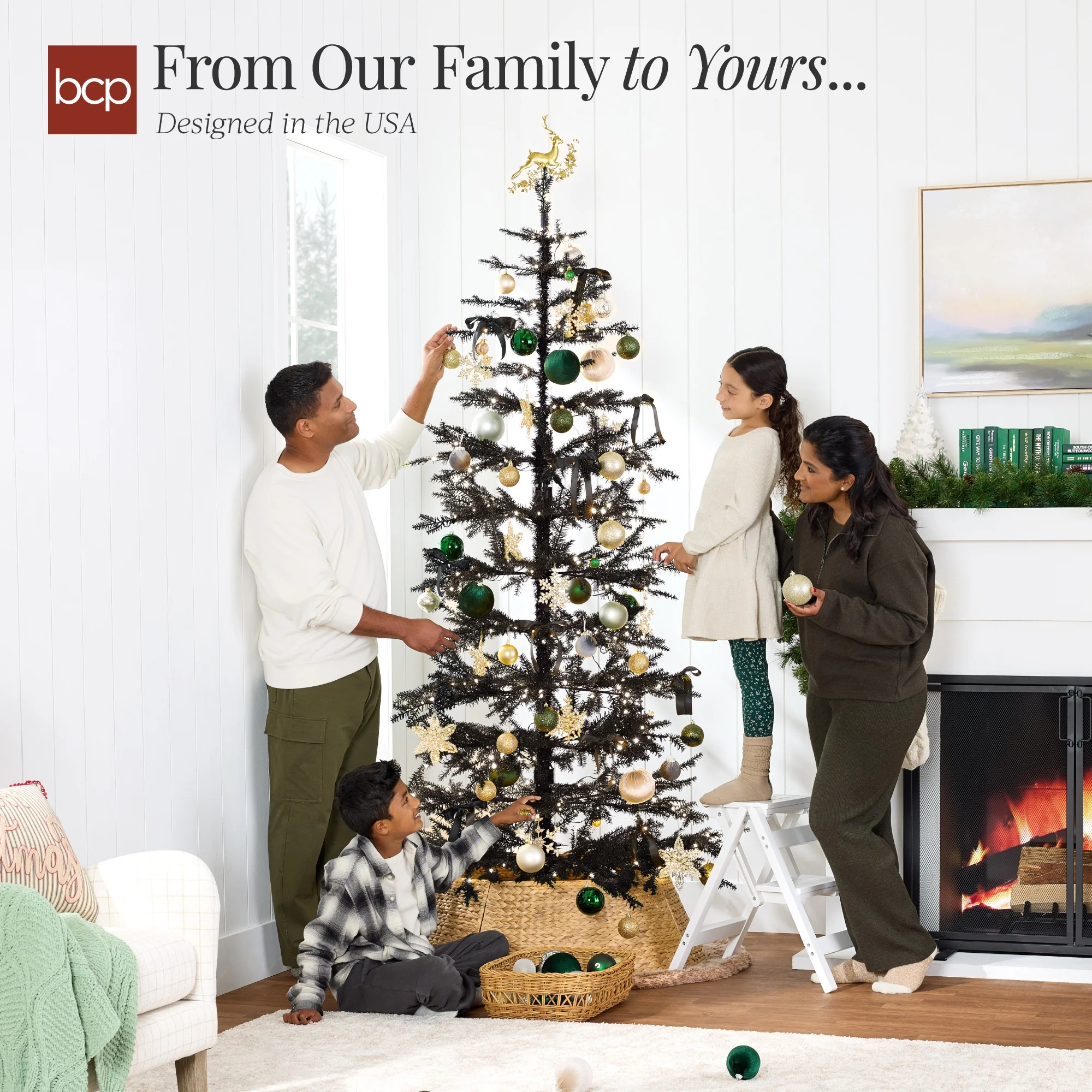 Best Choice Products 4.5ft Pre-Lit Sparse Christmas Tree w/ 100 2-in-1 LED Lights, Cordless Connection, Metal Stand - Image 37