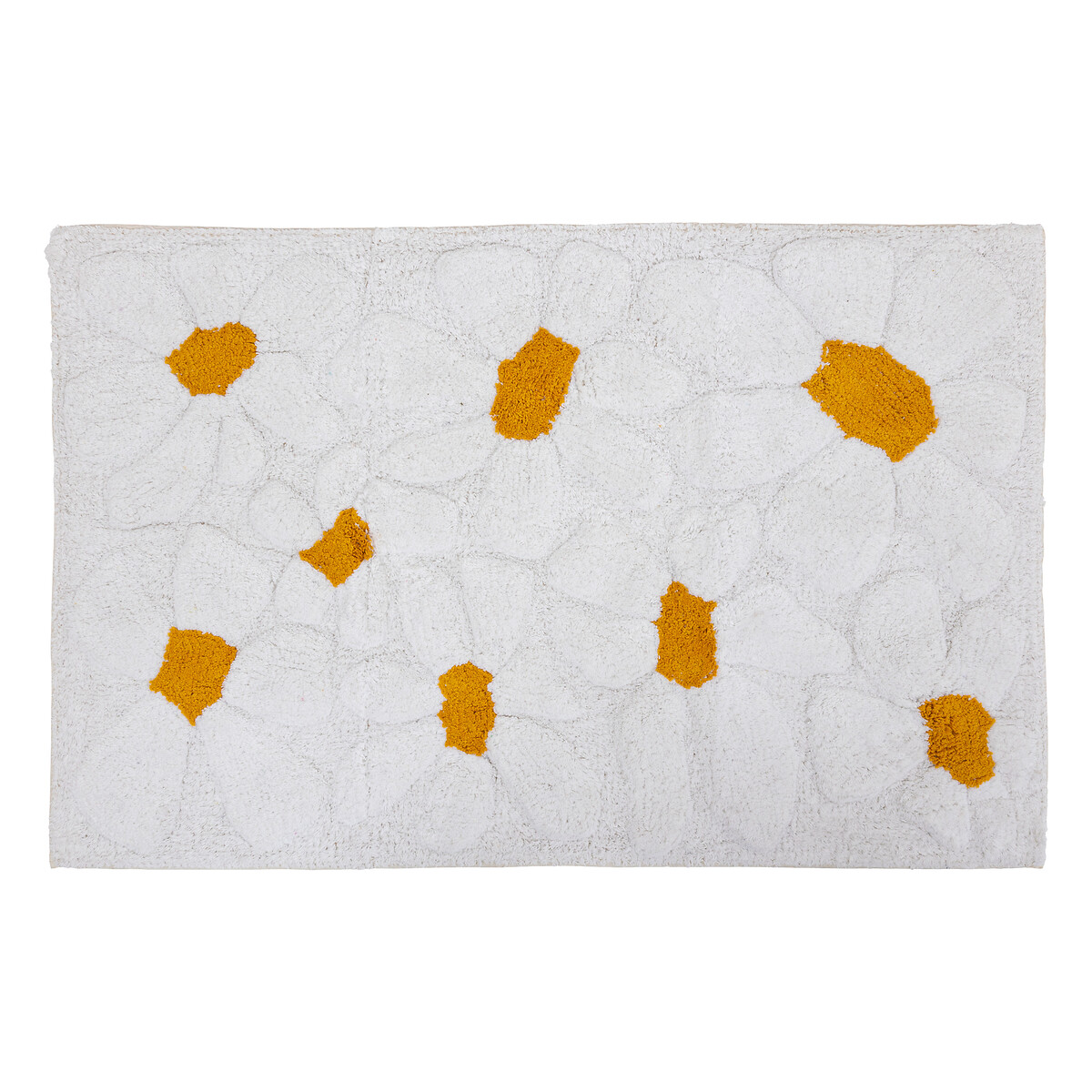"Daisy" rug White, Yellow, 60x90 cm