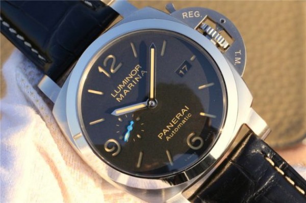 Replica Panerai PAM1312 XF Black Dial Black Leather Strap P9010 - Top club