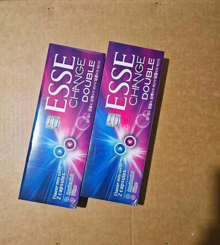 ESSE Change Double (Apple/Wine) Capsule （10-Pack Carton）