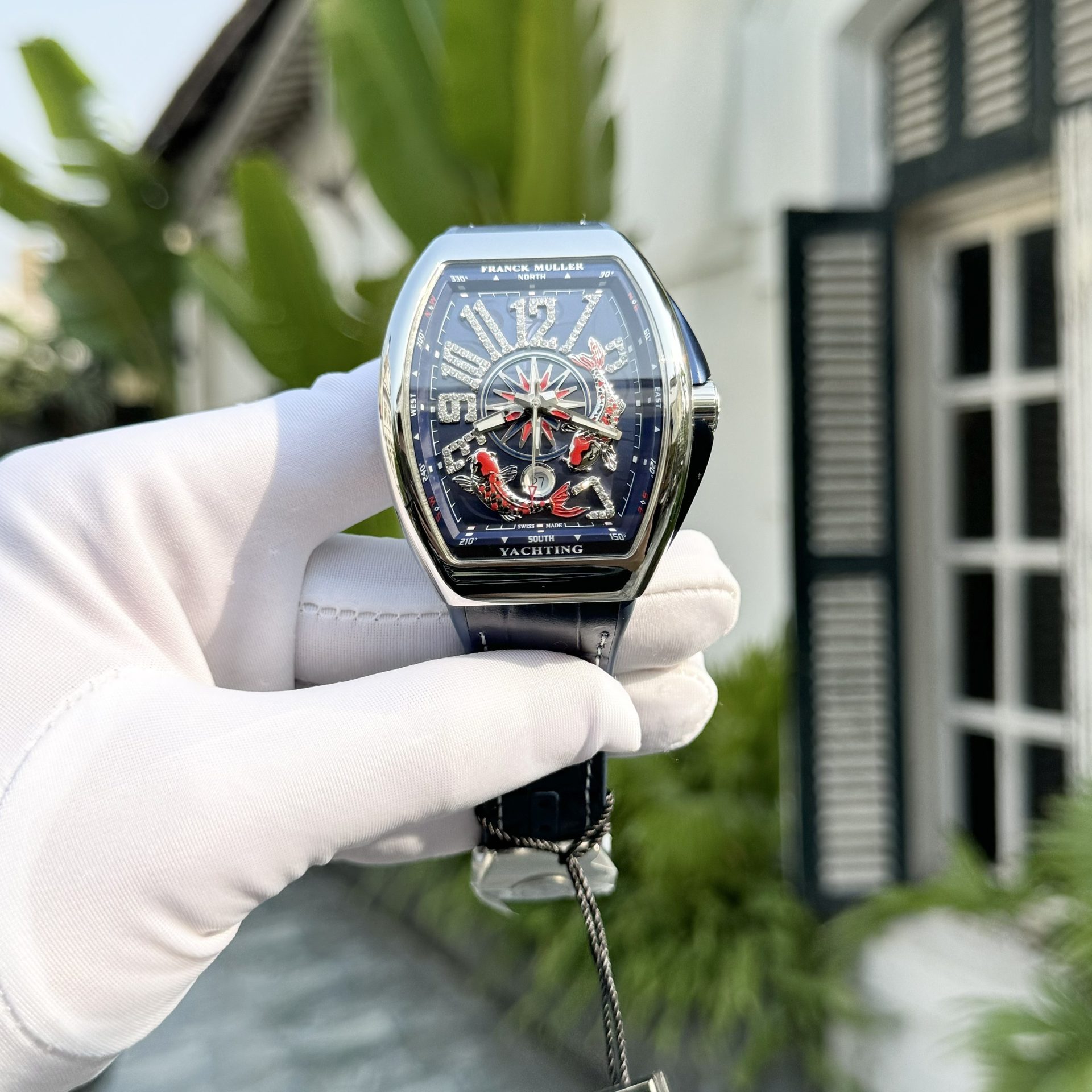 Franck Muller Replica 1:1 Watch Vanguard V45 Koi ABF Factory 45mm - Top club