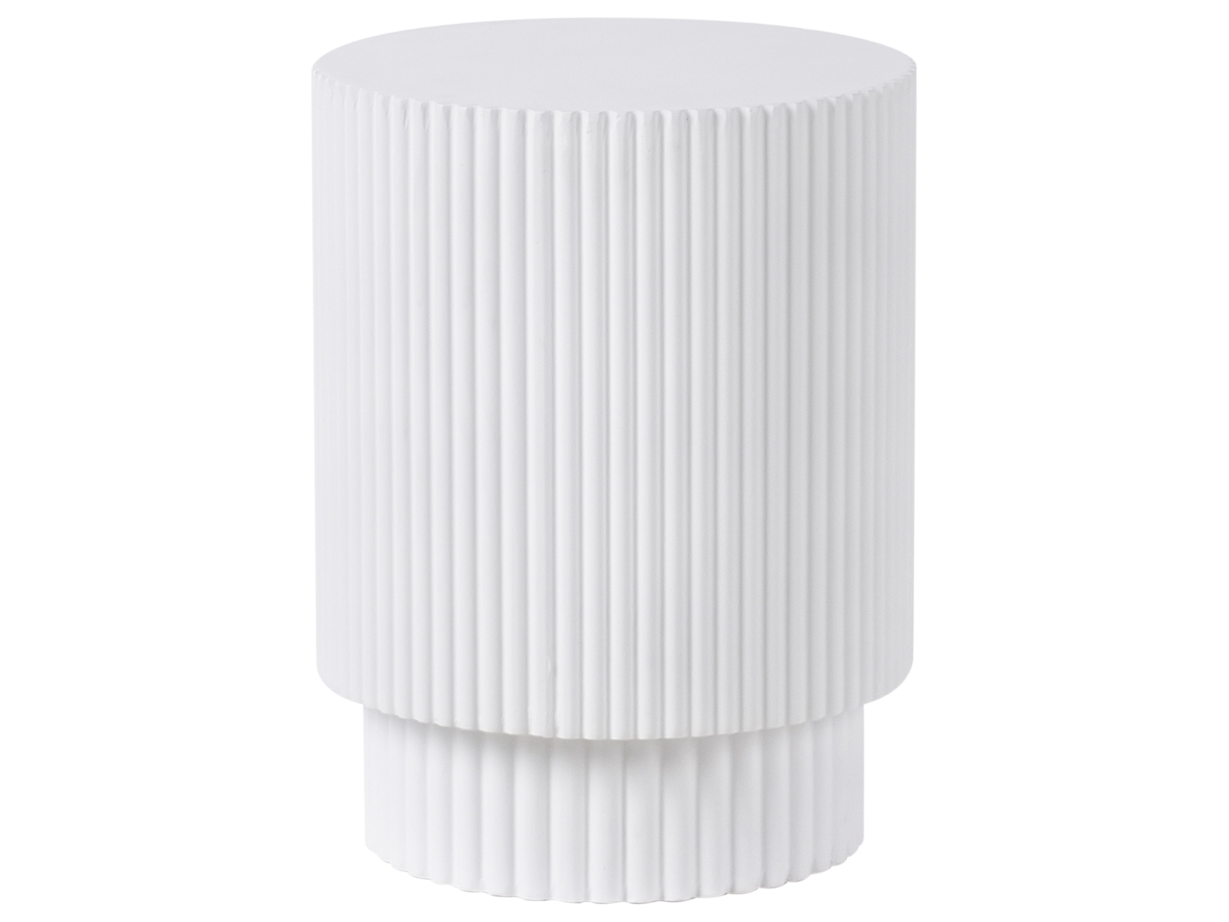 Side Table BICCARI 38 cm 38 cm White