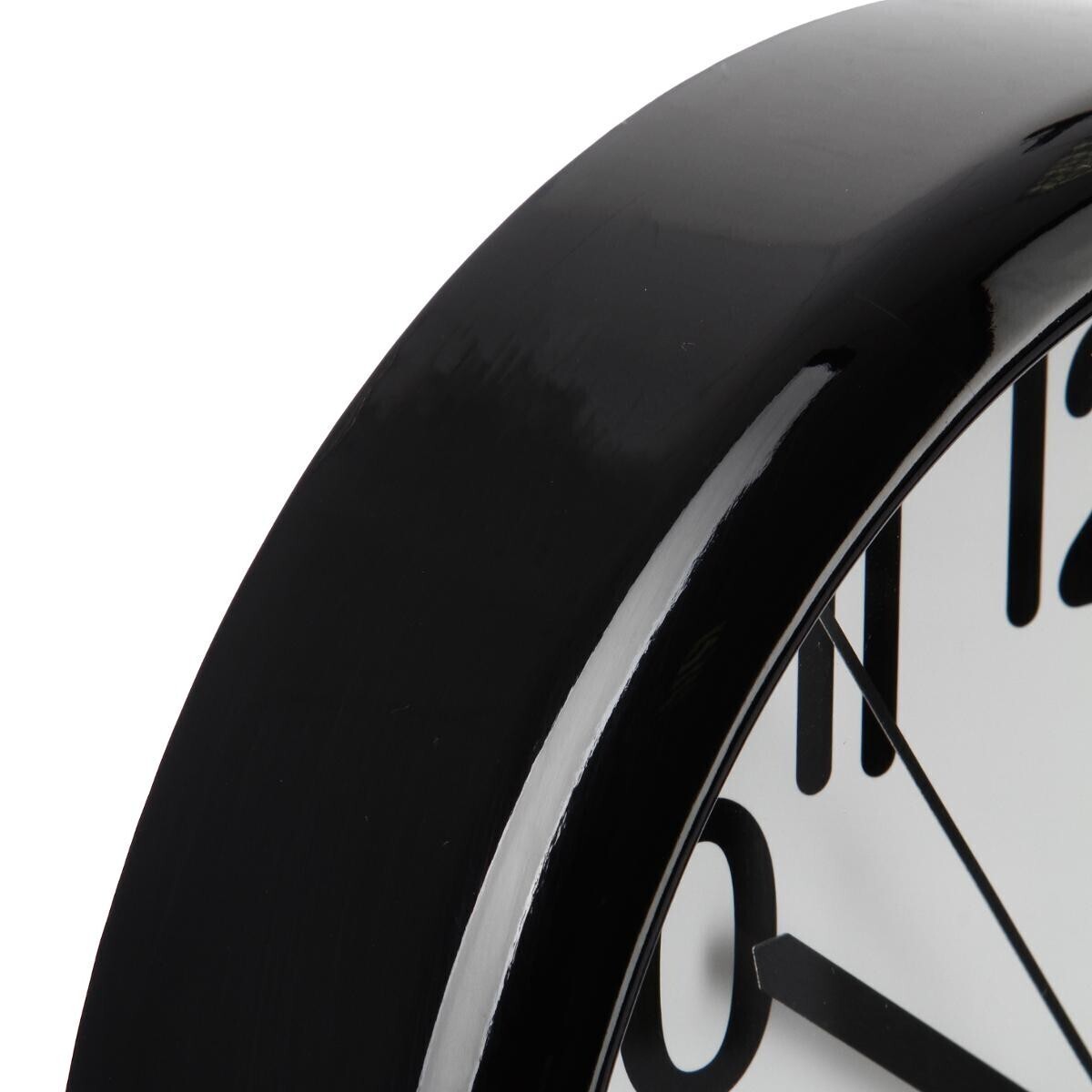 Rounded edge clock "Remi" D.22 cm