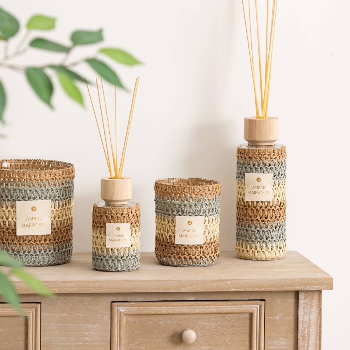 Scented candle "Zaya" Amber, 1400g