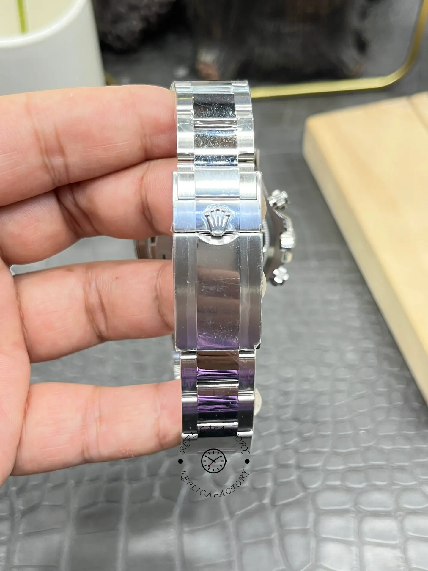 Rolex Cosmograph Daytona Oyster Oystersteel M126500ln 0001 40mm - House of Replica