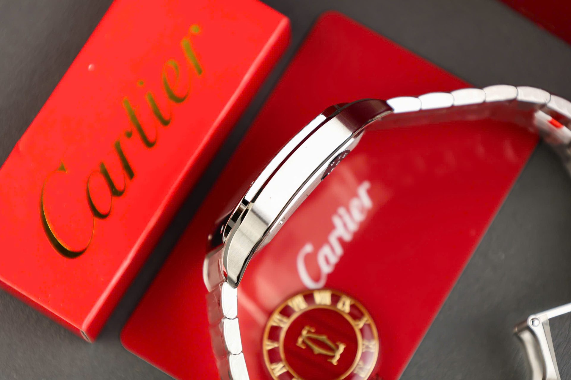 Cartier Santos Replica 11 Watch Gray Dial AF Factory 39.8mm - Top club