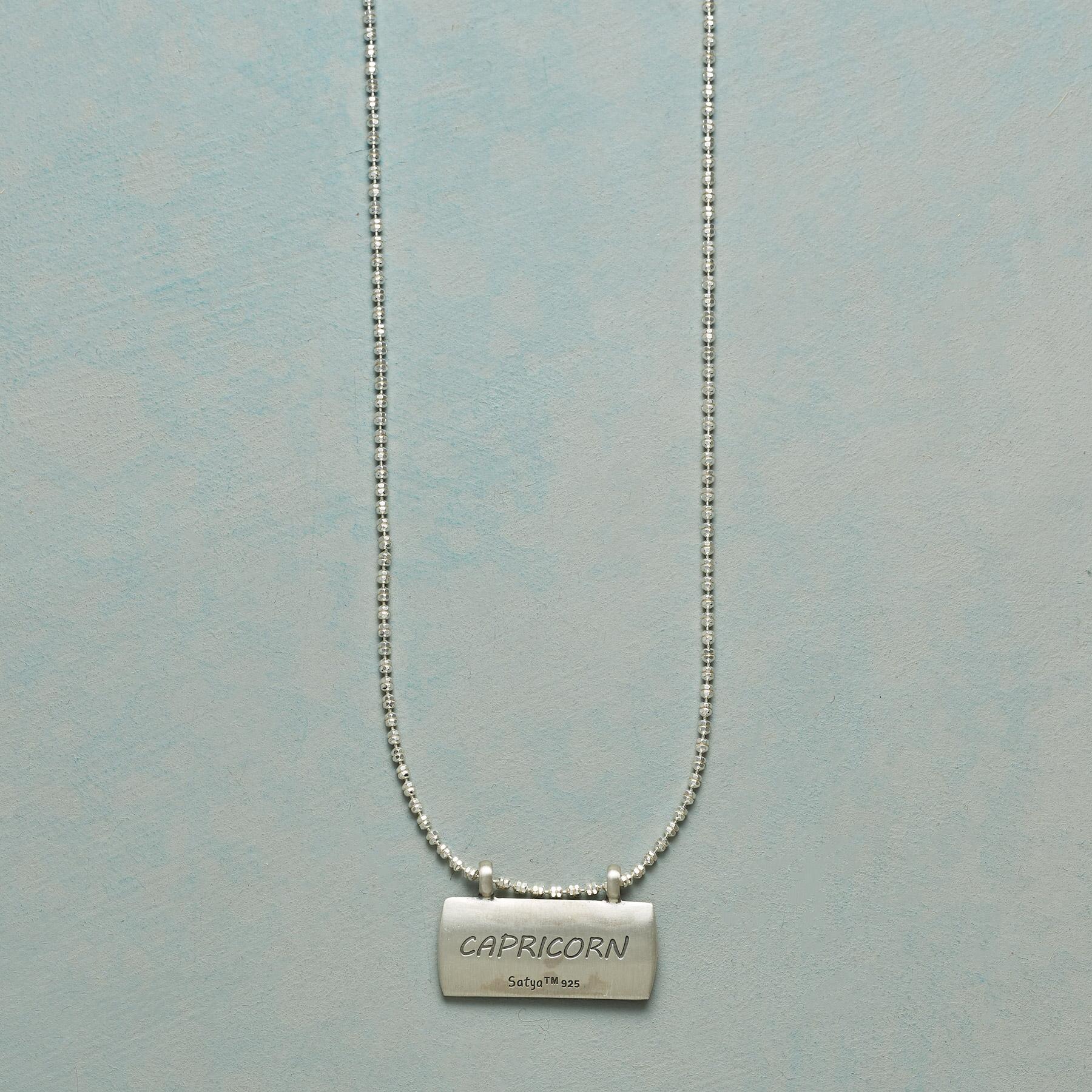 Sterling Silver Astrological Pendant Necklace - Sundance Clothing