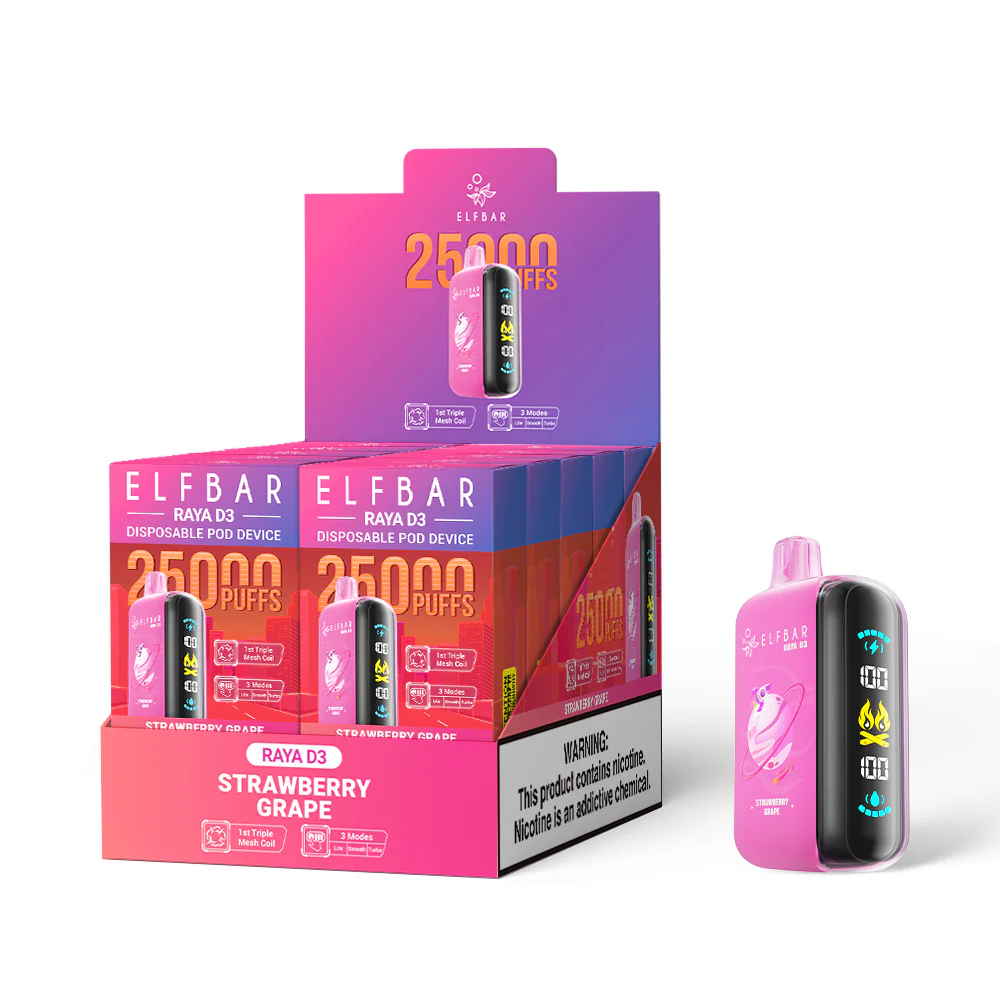 ELFBAR RAYA D3 vape usa e getta (tutti i gusti)