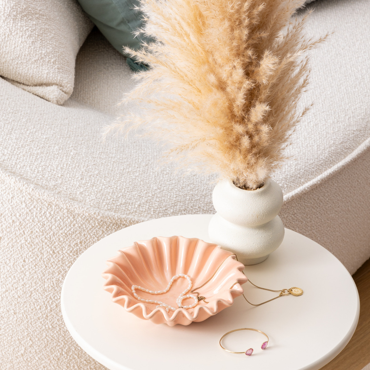 Trinket tray "Wild" Ceramic, D. 18.5 cm