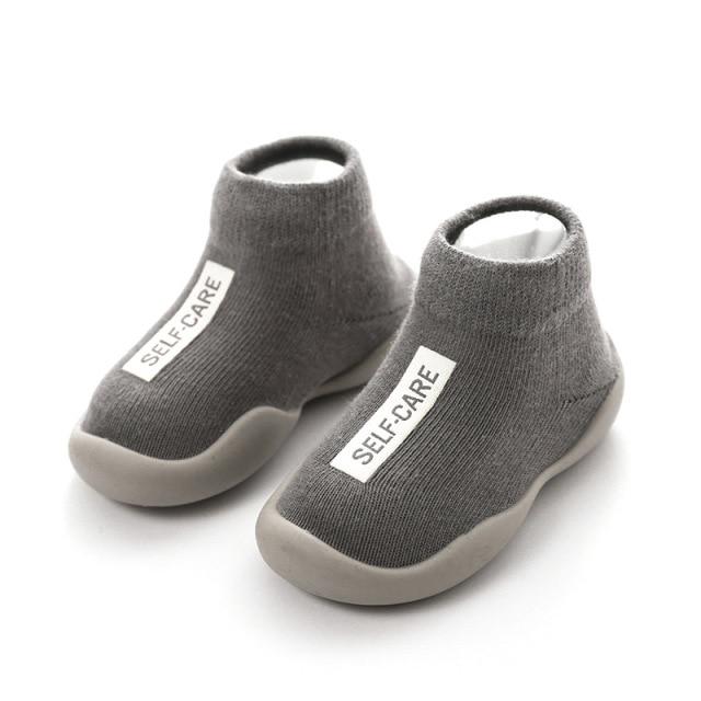 SlofLuxe | Zachte Babyslofjes met Rubberen Zool