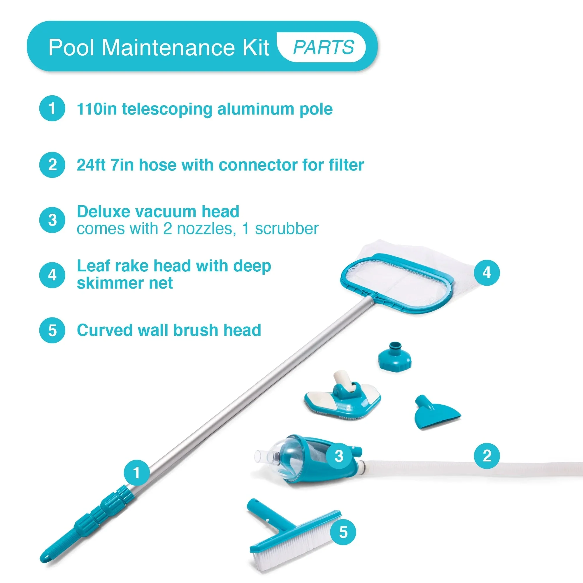 INTEX Easy Set Inflatable Round Pool, 15 ft x 48 in - Filter Pump And Accessories - Image 9 INTEX Easy Set Inflatable Round Pool, 15 ft x 48 in - Filter Pump And Accessories - Image 9