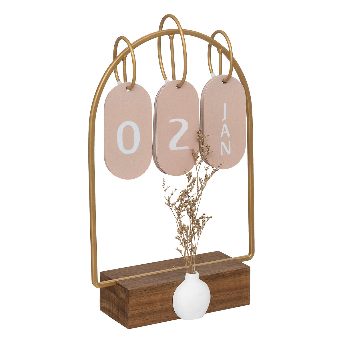 "The floral" calendar H.30 cm