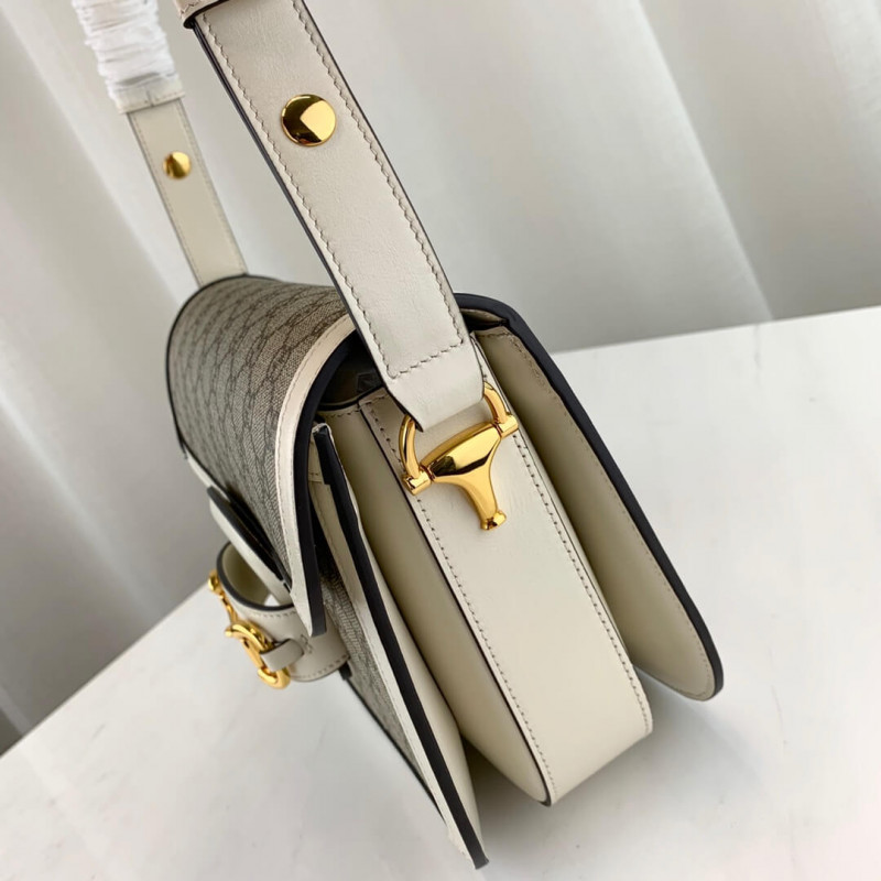 Replica Gucci 1955 Horsebit Gg Supreme Shoulder Bag 6022041:1High-quality replica