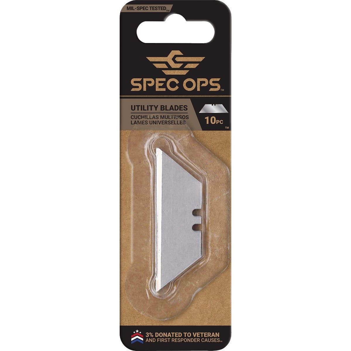 Spec Ops Safety Knife Blade Replacement (10-Pack)