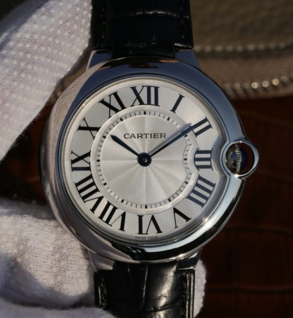 Replica Cartier TWF Ballon Bleu 46mm White Textured Dial MIYOTA9015 - Top club