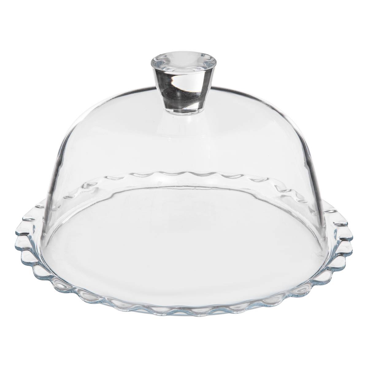 Cake stand "Lara" D.26.4 cm, Transparent