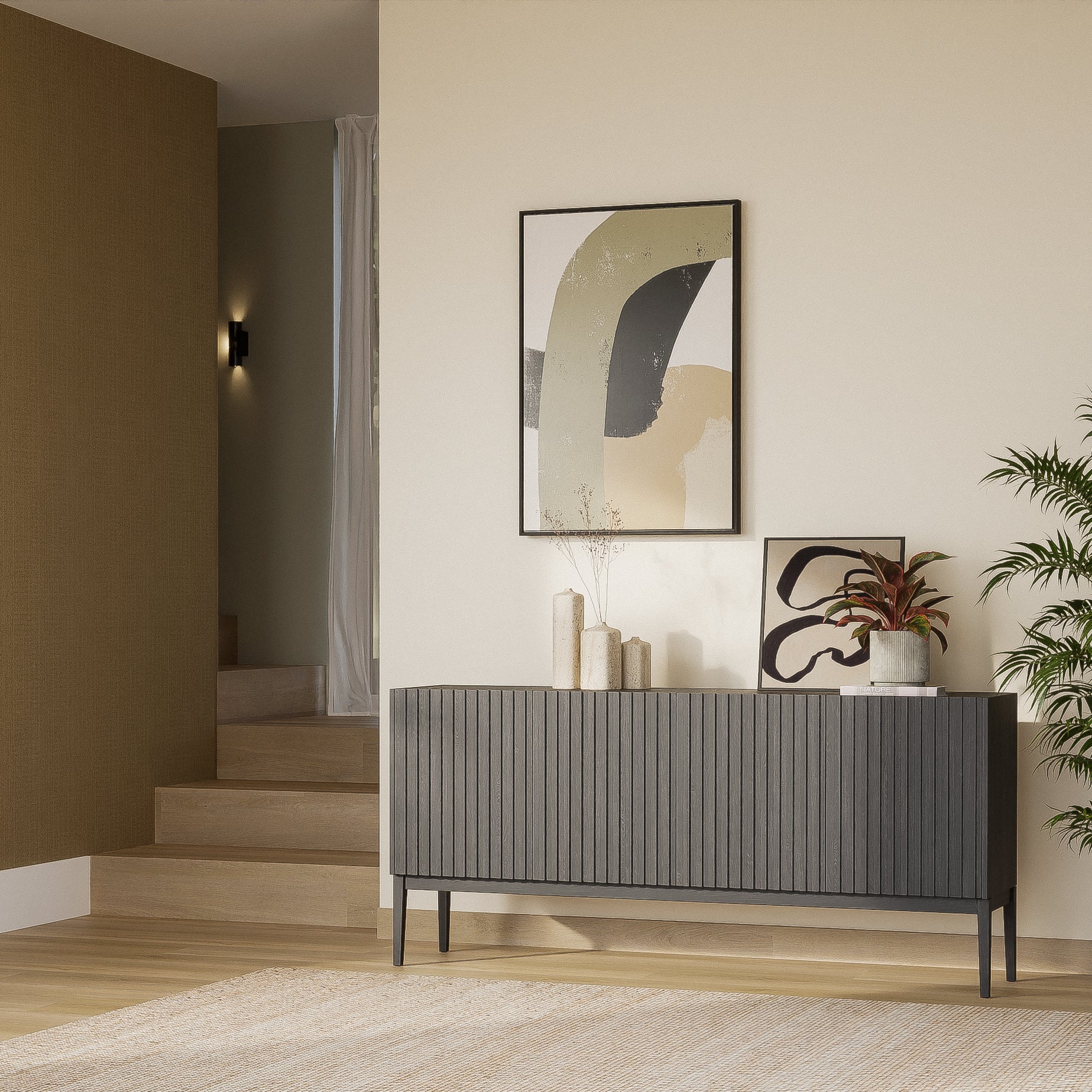 Blokker Hide Dressoir - Zwart