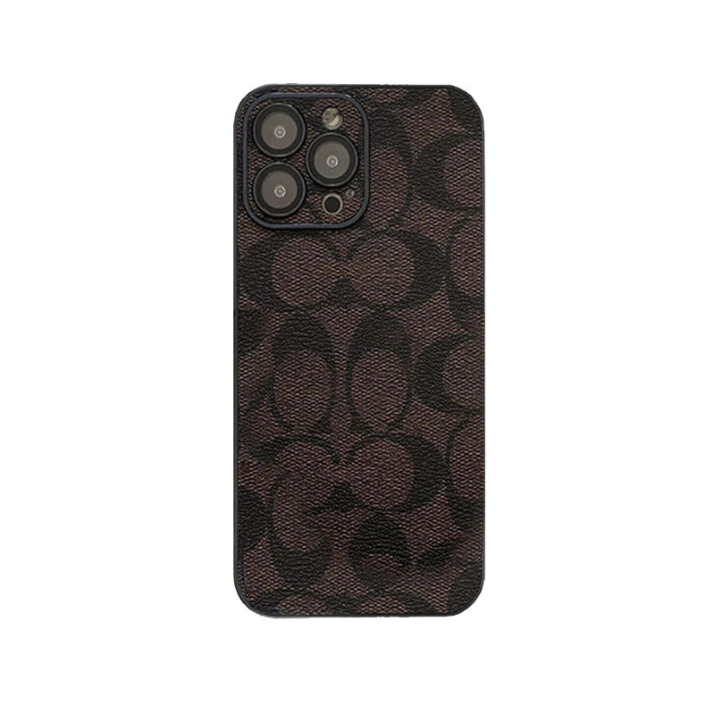 Coach iPhone Case  Coffee -QB240402 - Wholesale & Influencer
