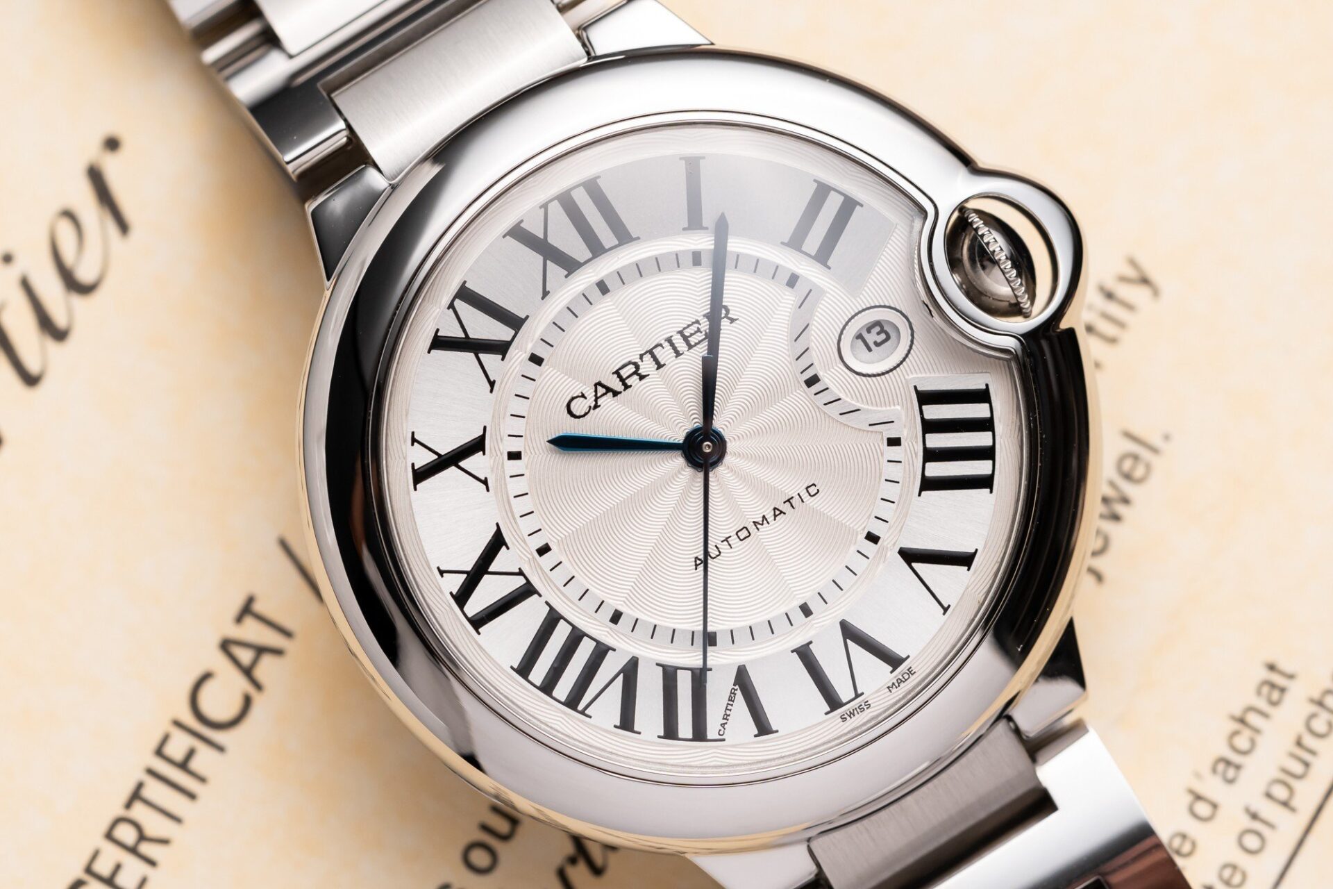 Cartier Ballon Bleu W69012Z4 Replica 1:1 Watch 42mm - Elite Watch Atelier