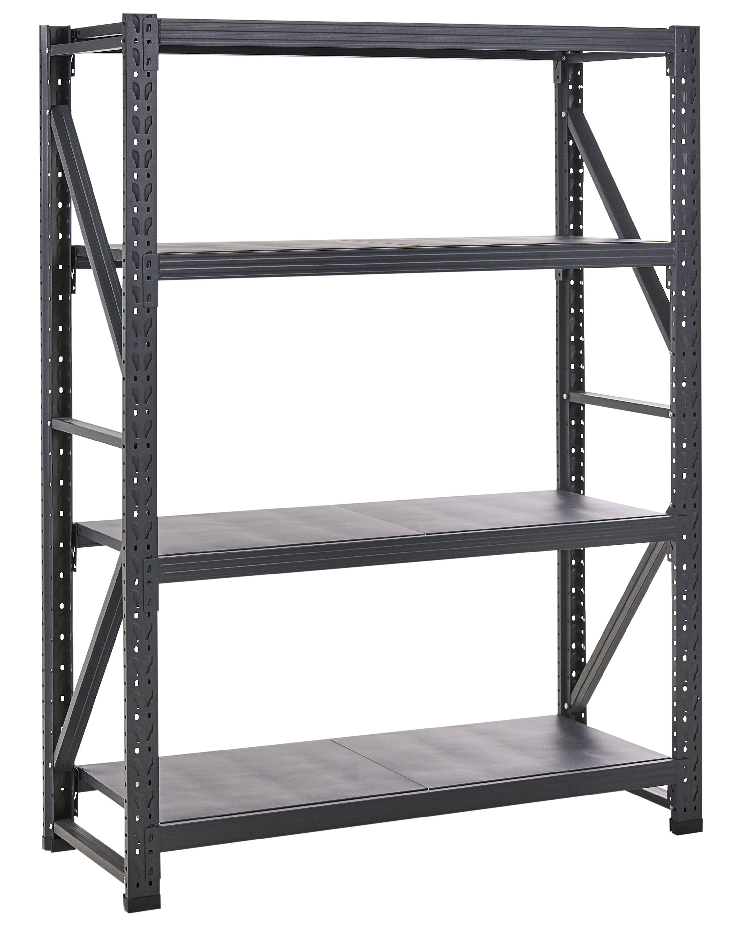 Garage Shelving FIUGGI Metal 150 cm 60 cm Black