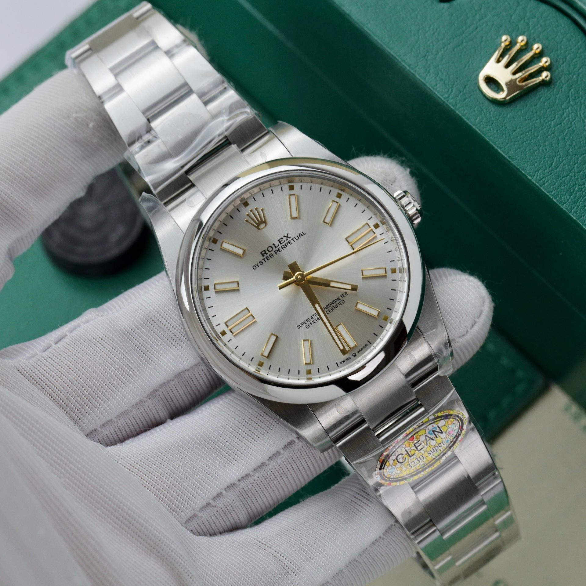 Rolex Replica 1:1 Watch Oyster Perpetual 124300 Silver Dial Factory Clean 36mm - Top club