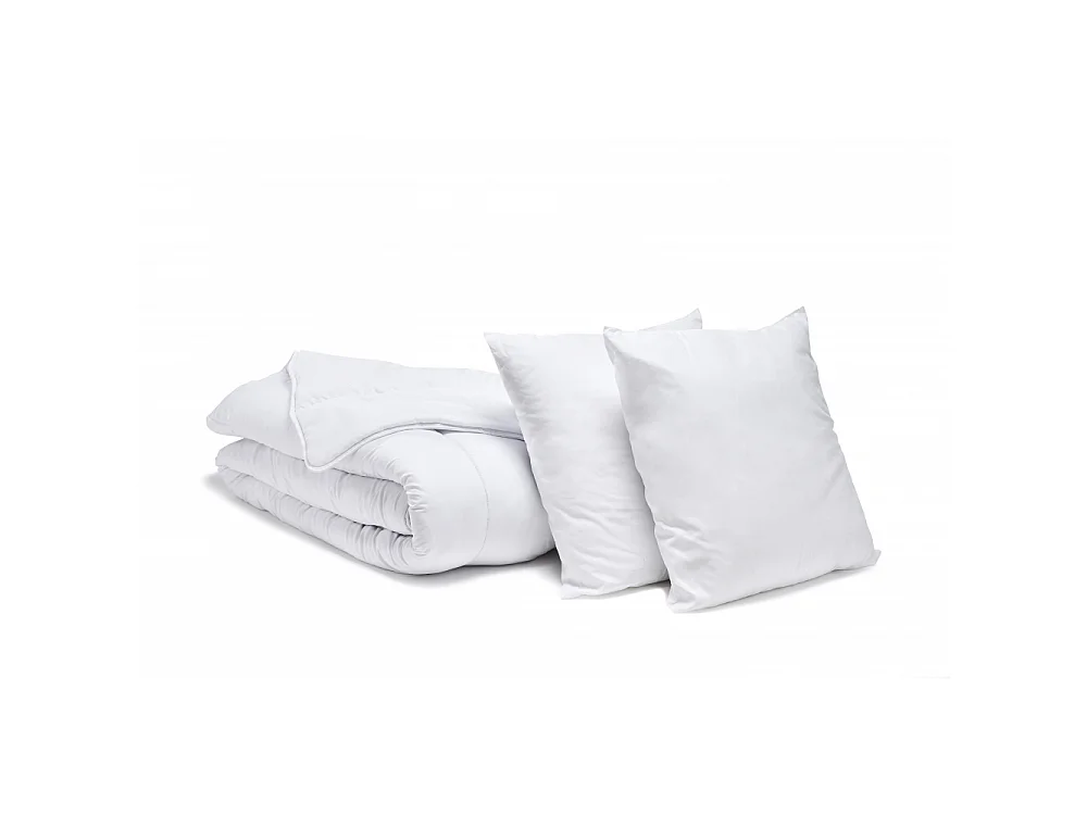Pack Anti-Acariens Couette 220x240cm + 2 Oreillers 60x60cm