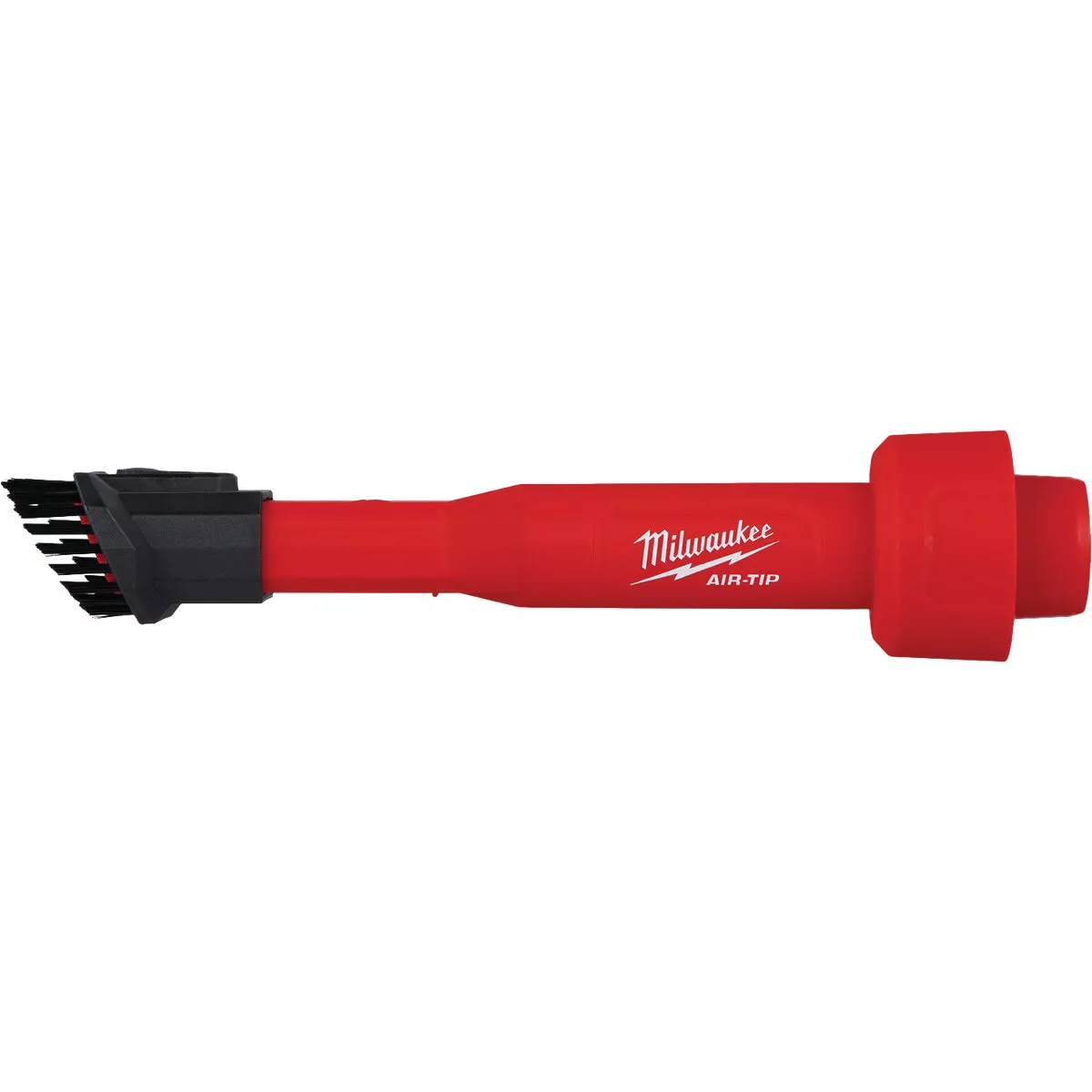 Milwaukee AIR-TIP 1-1/4 In. - 2-1/2 In. x 10-1/2 In. L 2-In-1 Plastic Utility Crevice Tool with Brush