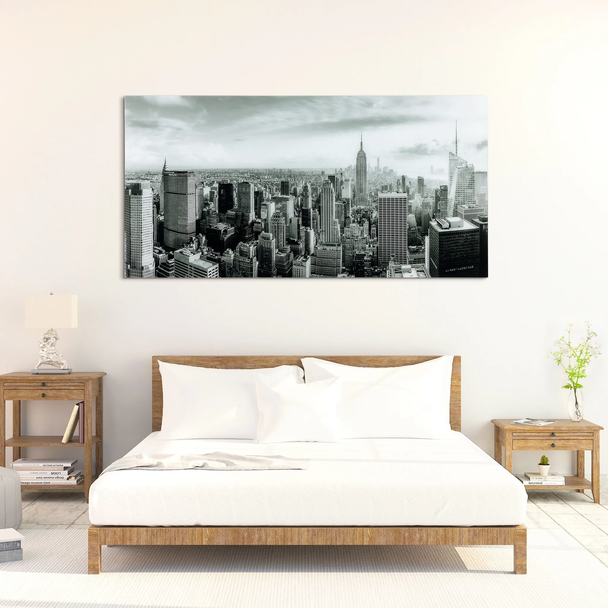 Empire Art Direct Blue Splash Frameless Free Floating Tempered Glass Panel Graphic Wall Art, 72" x 36", Ready to Hang - Image 101
