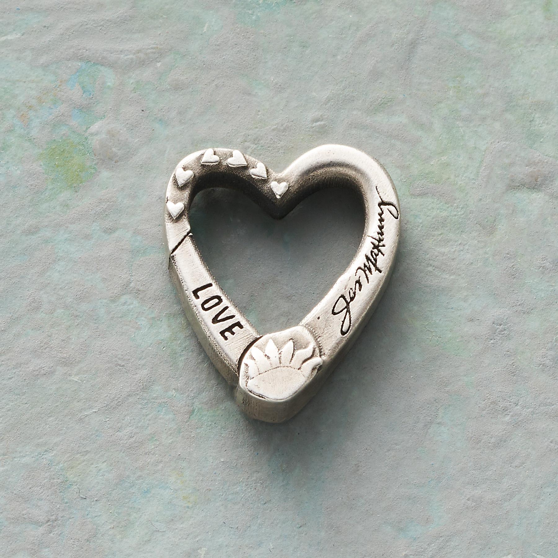 Sterling Silver Heart Charm Keeper - Sundance Clothing