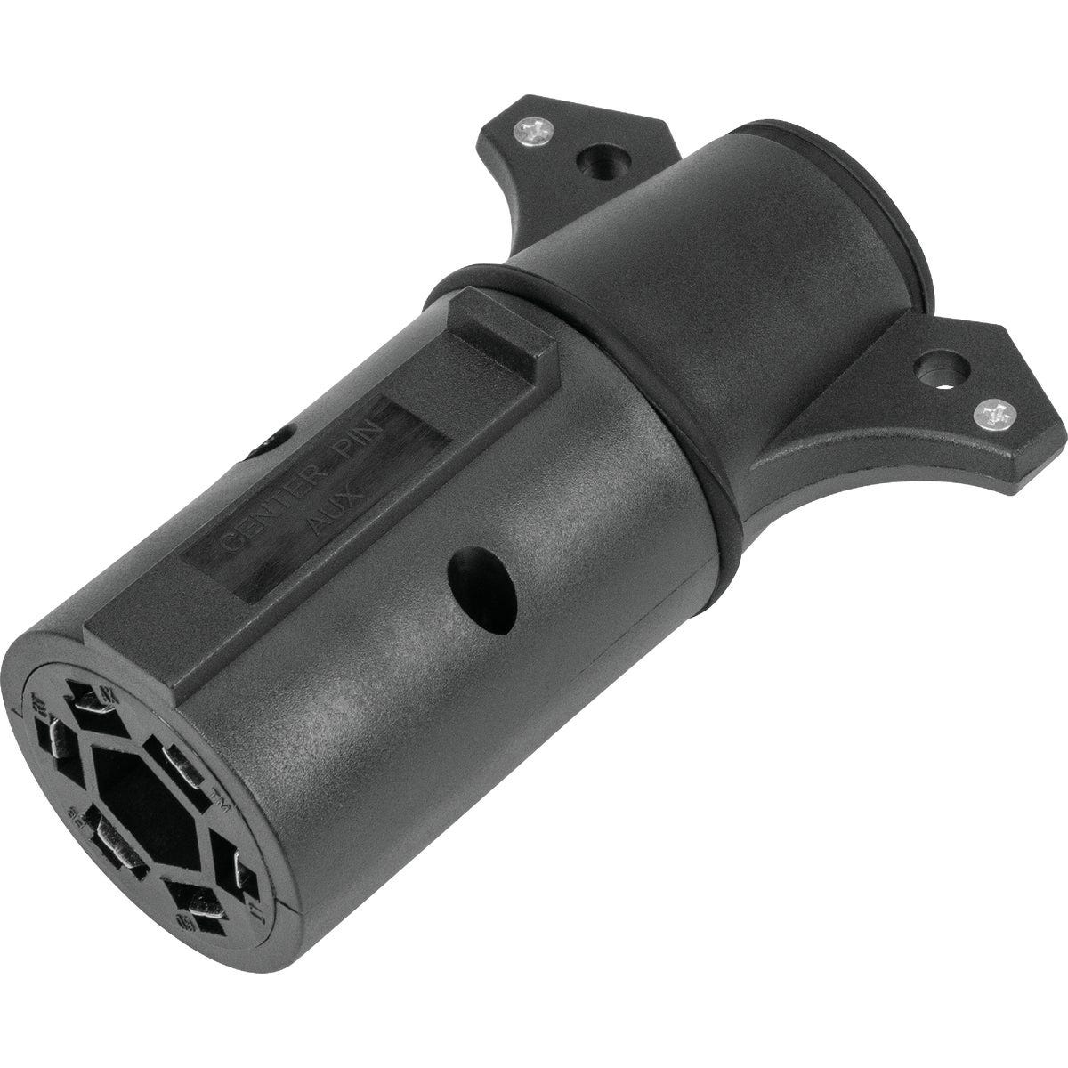 Hopkins Towing Solutions 7-Blade to 6-Pin Center Pin Auxiliary Plug-In Adapter