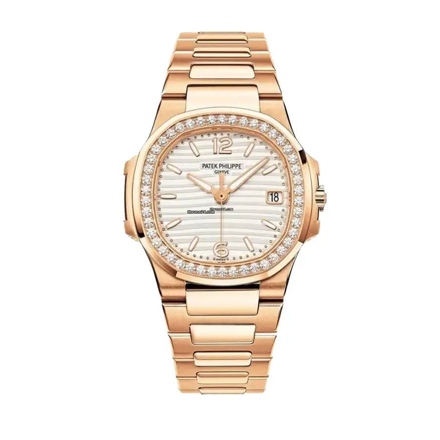 Patek Nautilus White 7118/1200R-001 Ladies Replica - Top club