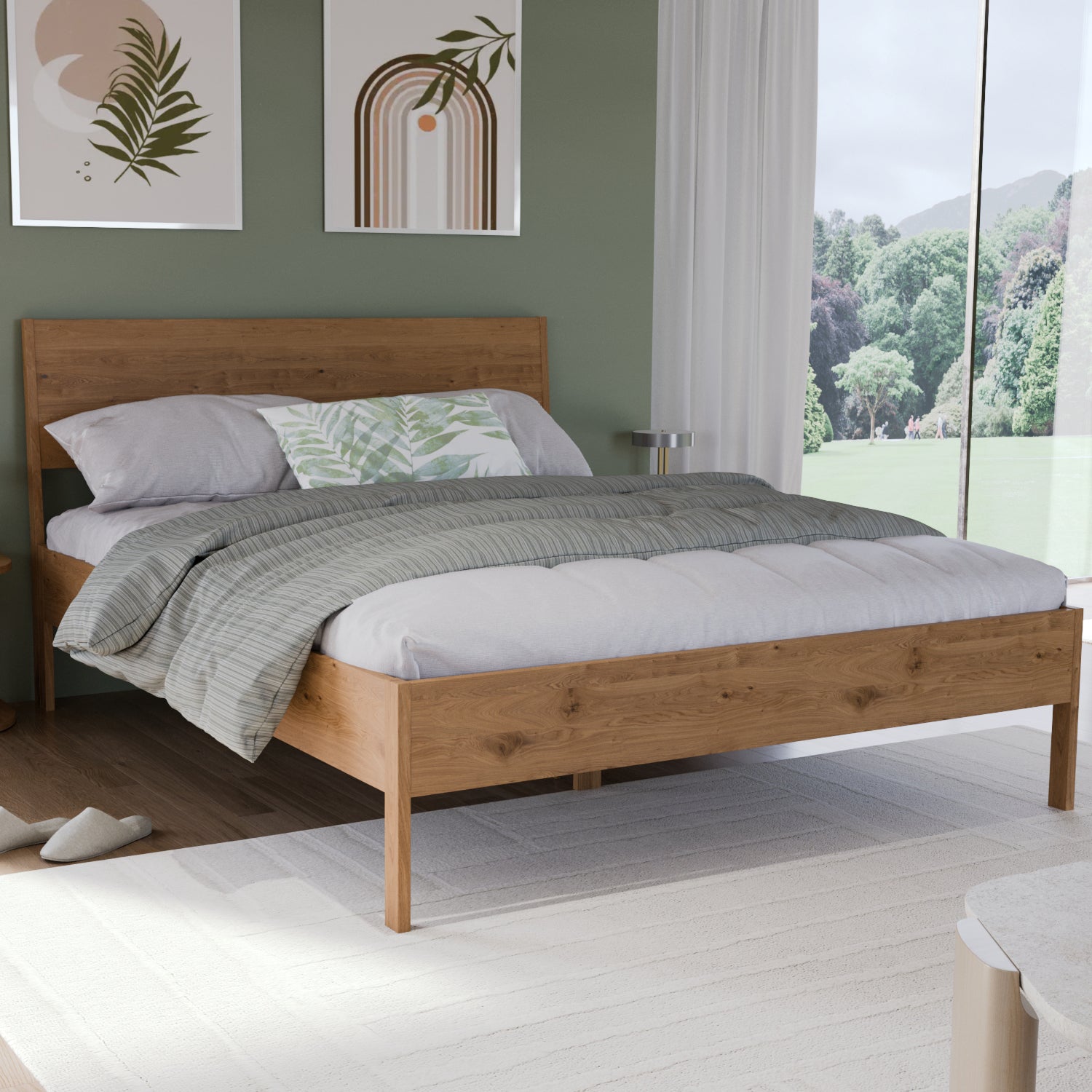 Blokker Favo Bedframe 160 x 200 - Eiken