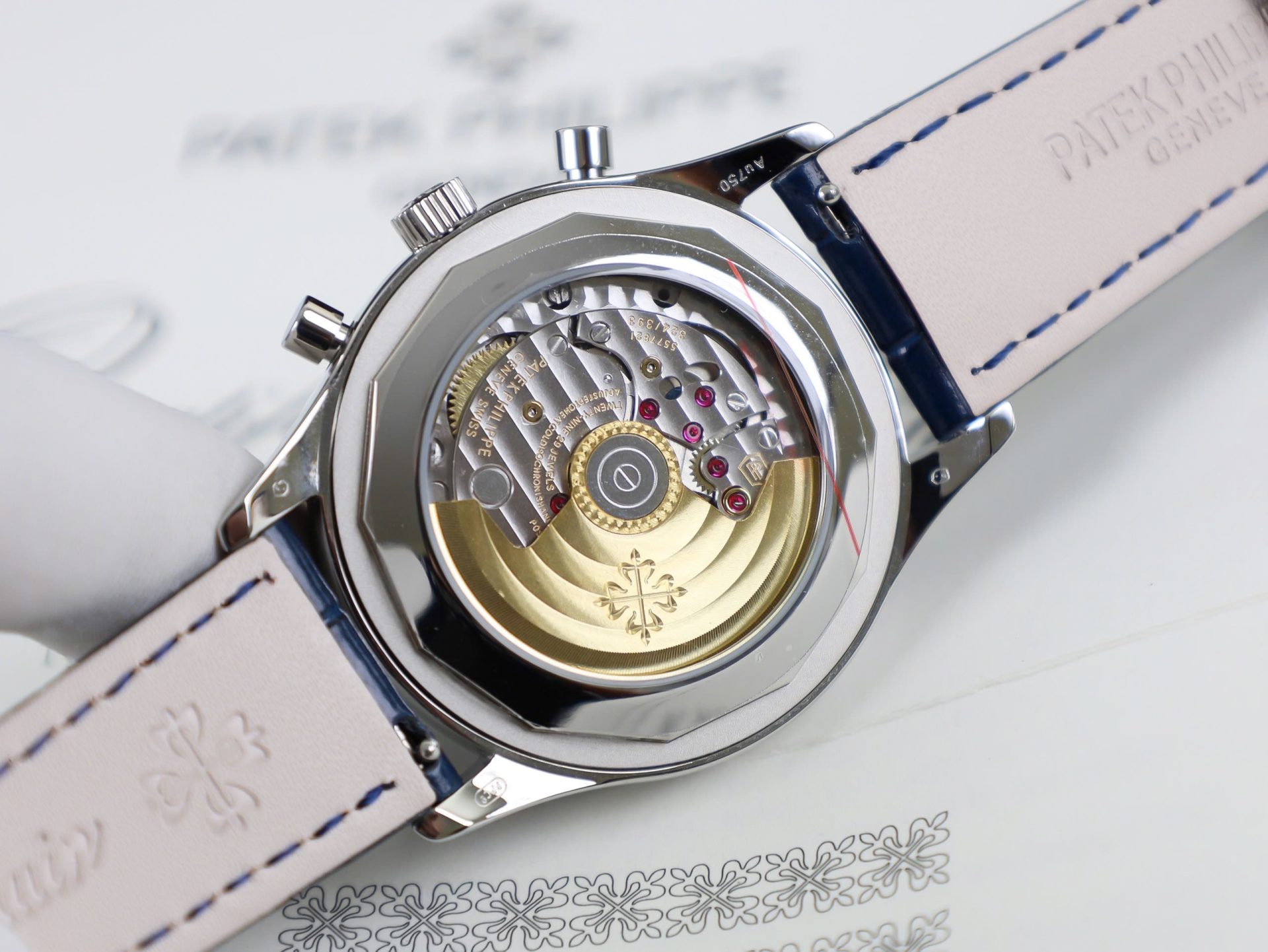 Patek Philippe Fake Watch Complications 5961P Dial Blue TW Factory 40.5mm - Top club