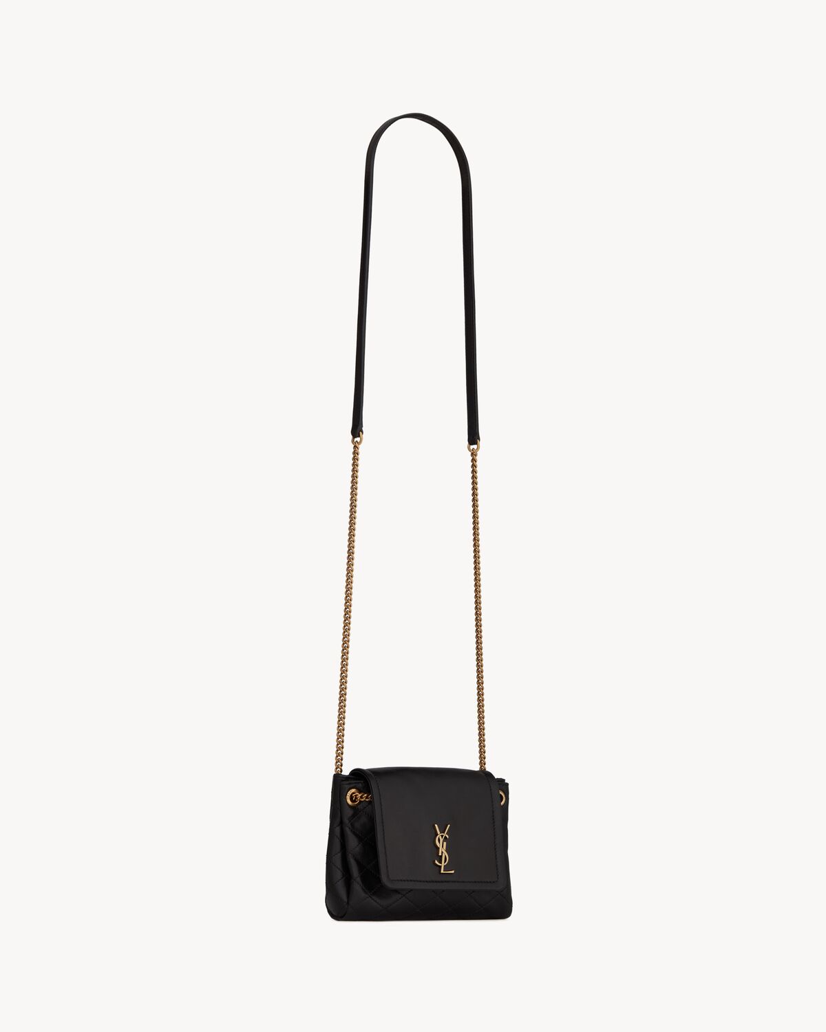 Replicate YSL Mini Nolita in Lambskin(1:1 replica)1:1High-quality replica
