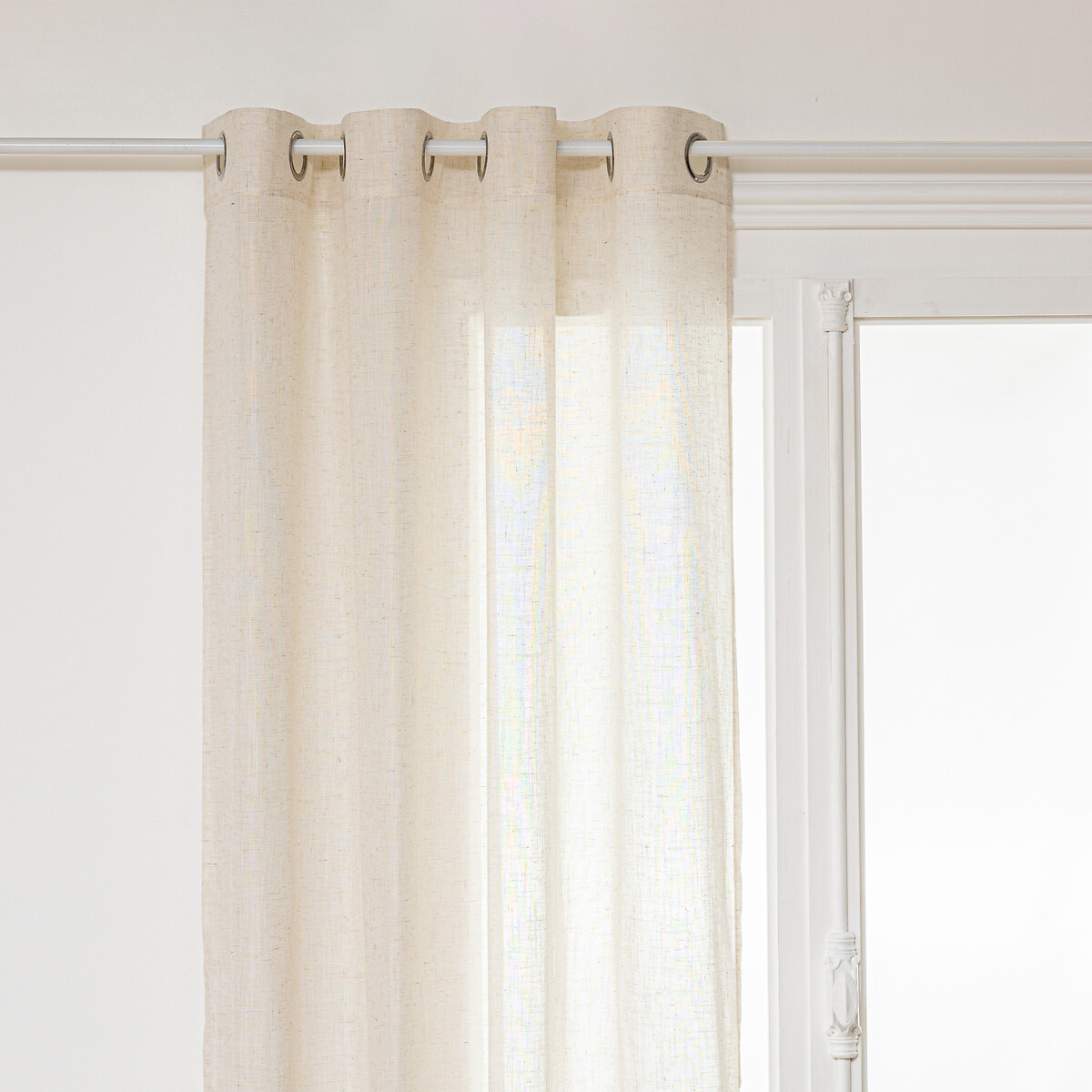 Sheer curtain "Alla" Beige, 140x240 cm