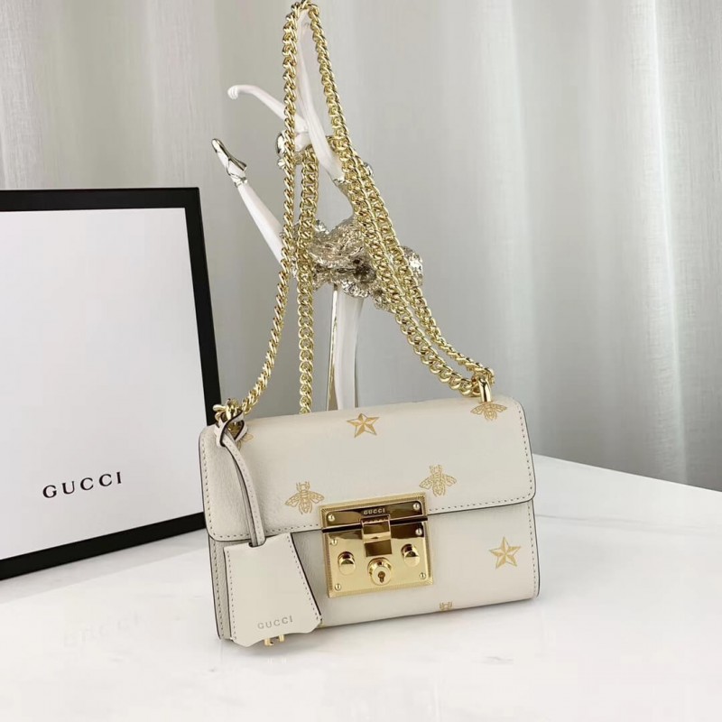 Replica Gucci Padlock Bee Star Small Shoulder Bag 4321821:1High-quality replica