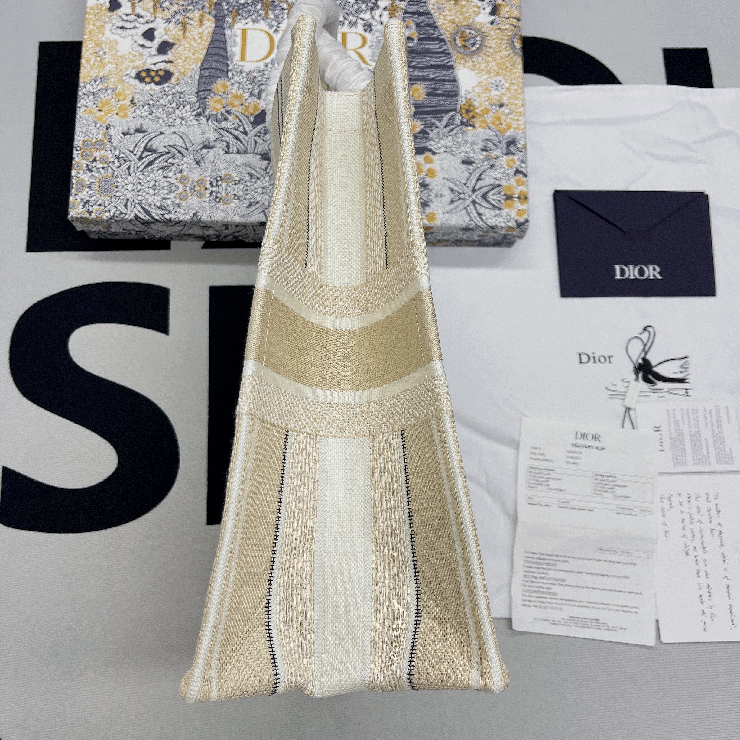 Christian Dior Large Dior Book Tote Cream, For Women, Women’s Handbags 16.5in/42cm CD1:1High-quality replica