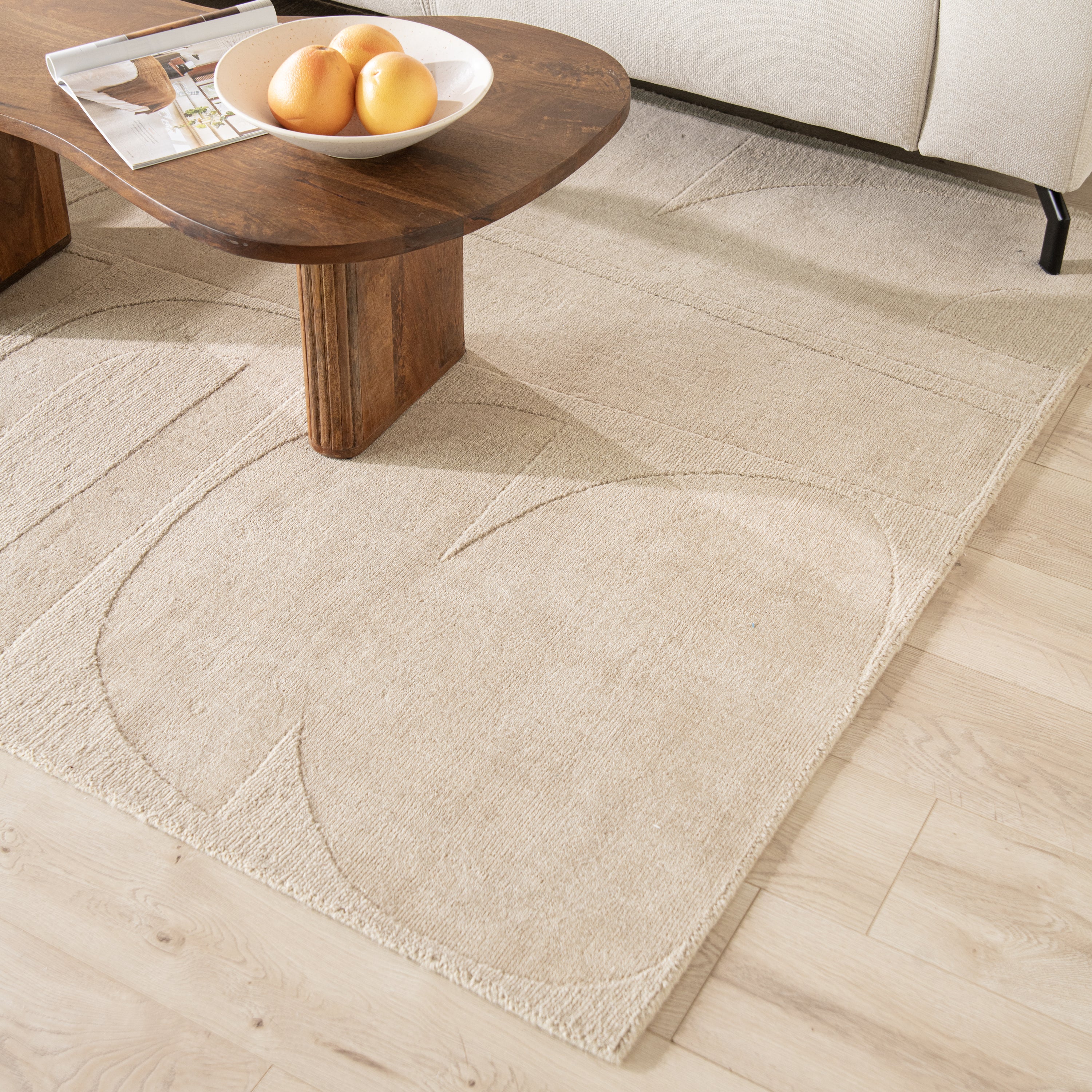 Blokker Reform Vloerkleed 200 x 290 cm - Beige