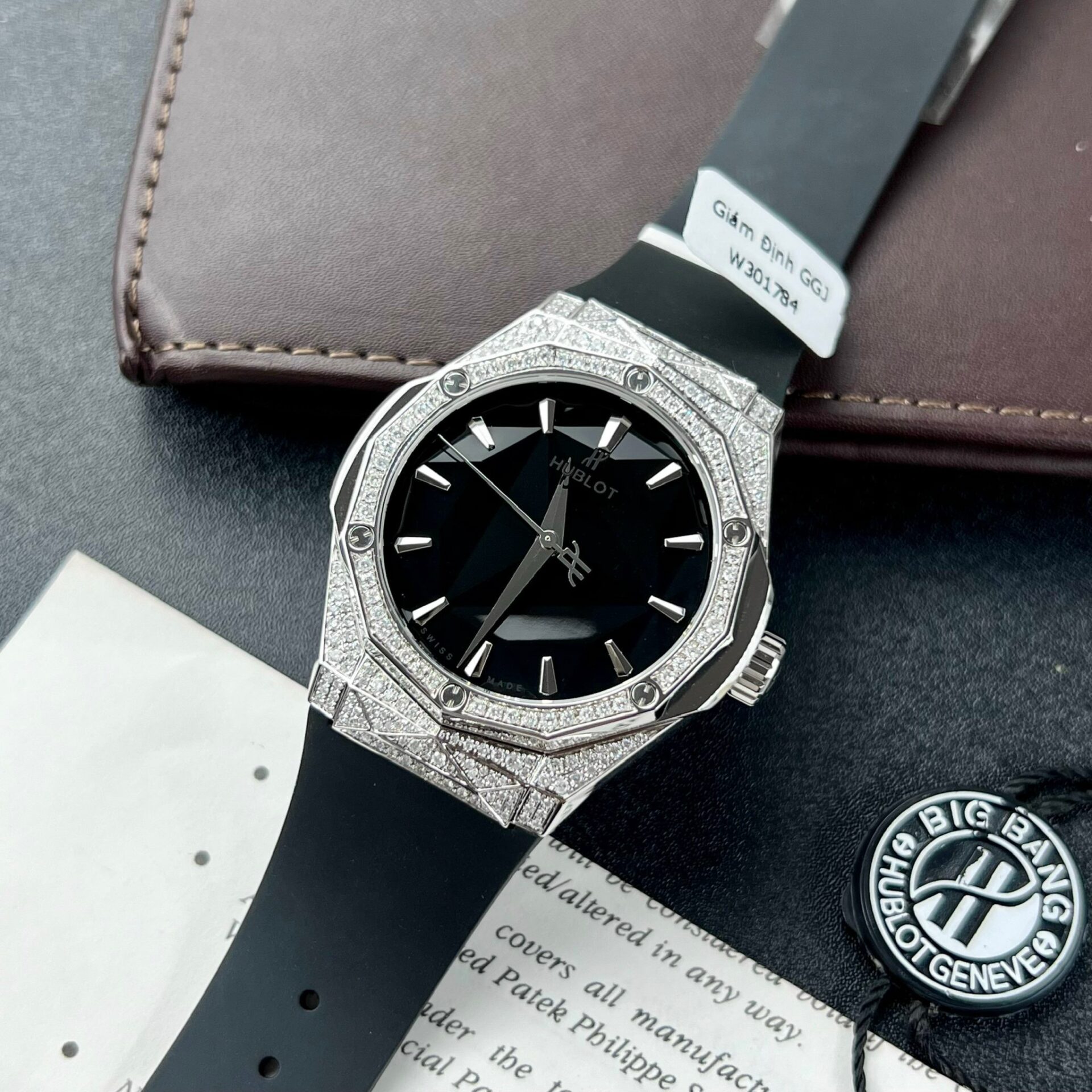 Hublot Orlinski Replica Watch With Full Natural Diamonds Hong Kong 40mm - Elite Watch Atelier