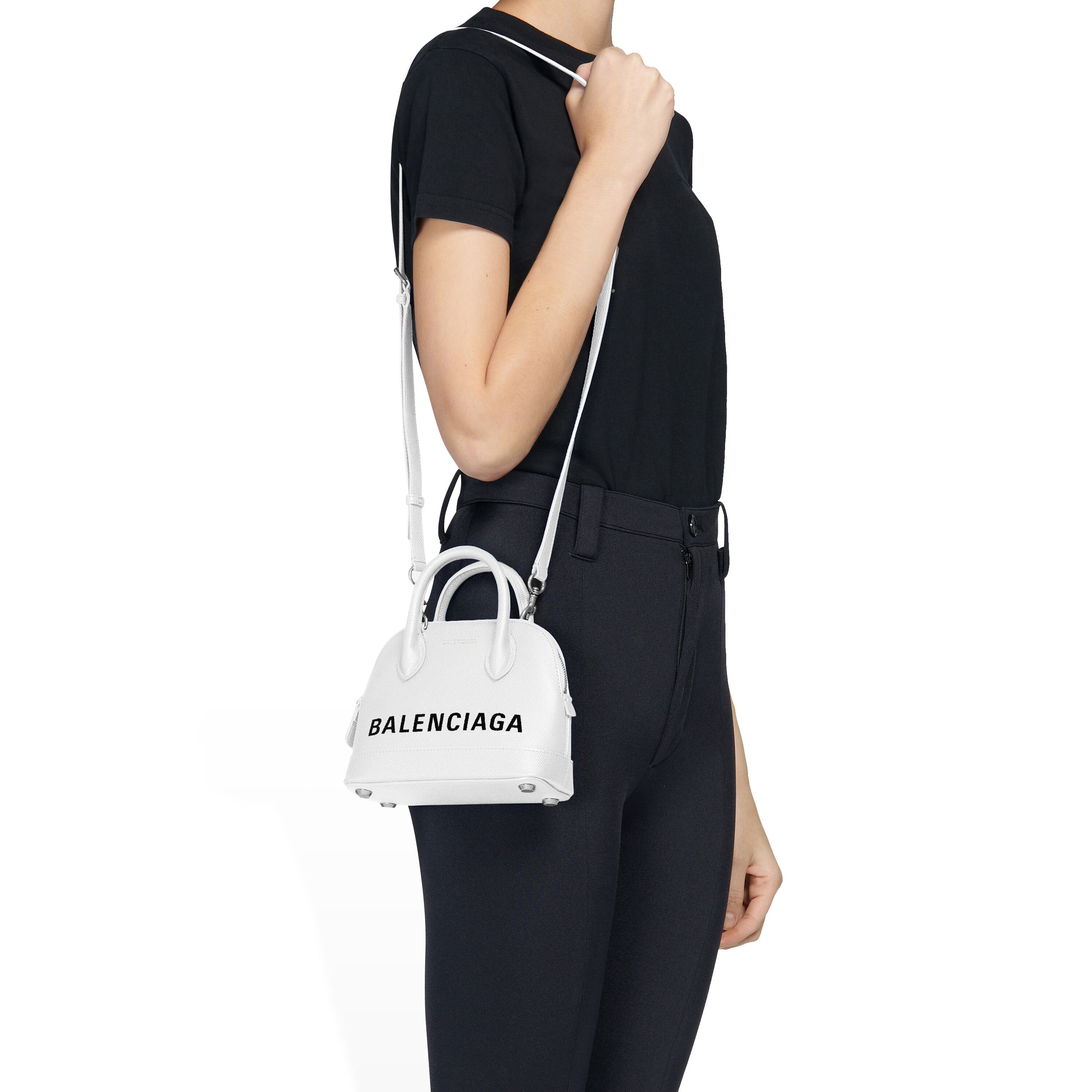 WOMEN'S VILLE XXS HANDBAG IN WHITE - Replicaclubs
