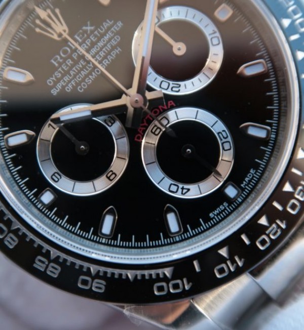 Replica Rolex Daytona 116500 LN Noob Black Dial SS Bracelet A7750 - Elite Watch Atelier