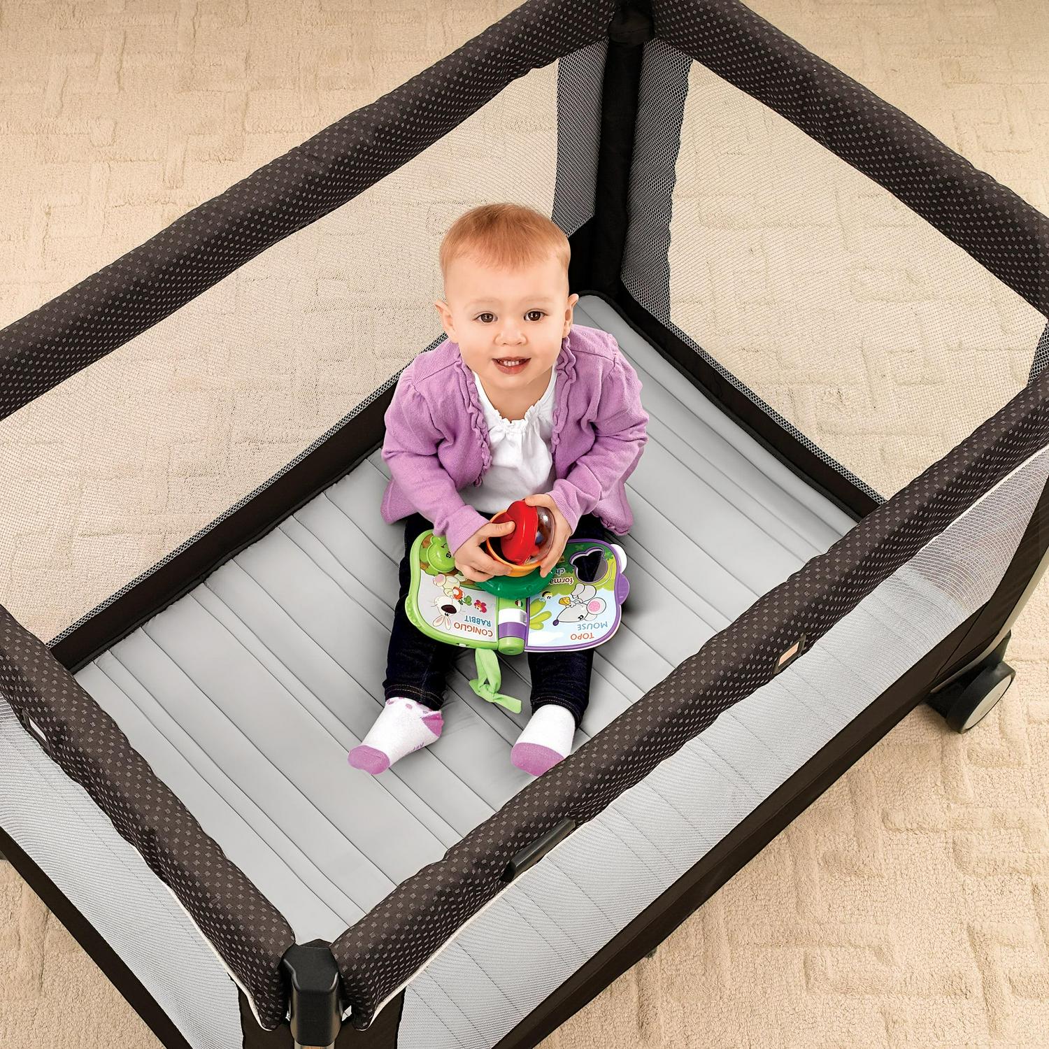 Chicco Lullaby Dream Playard - Latte (Brown) - Image 10