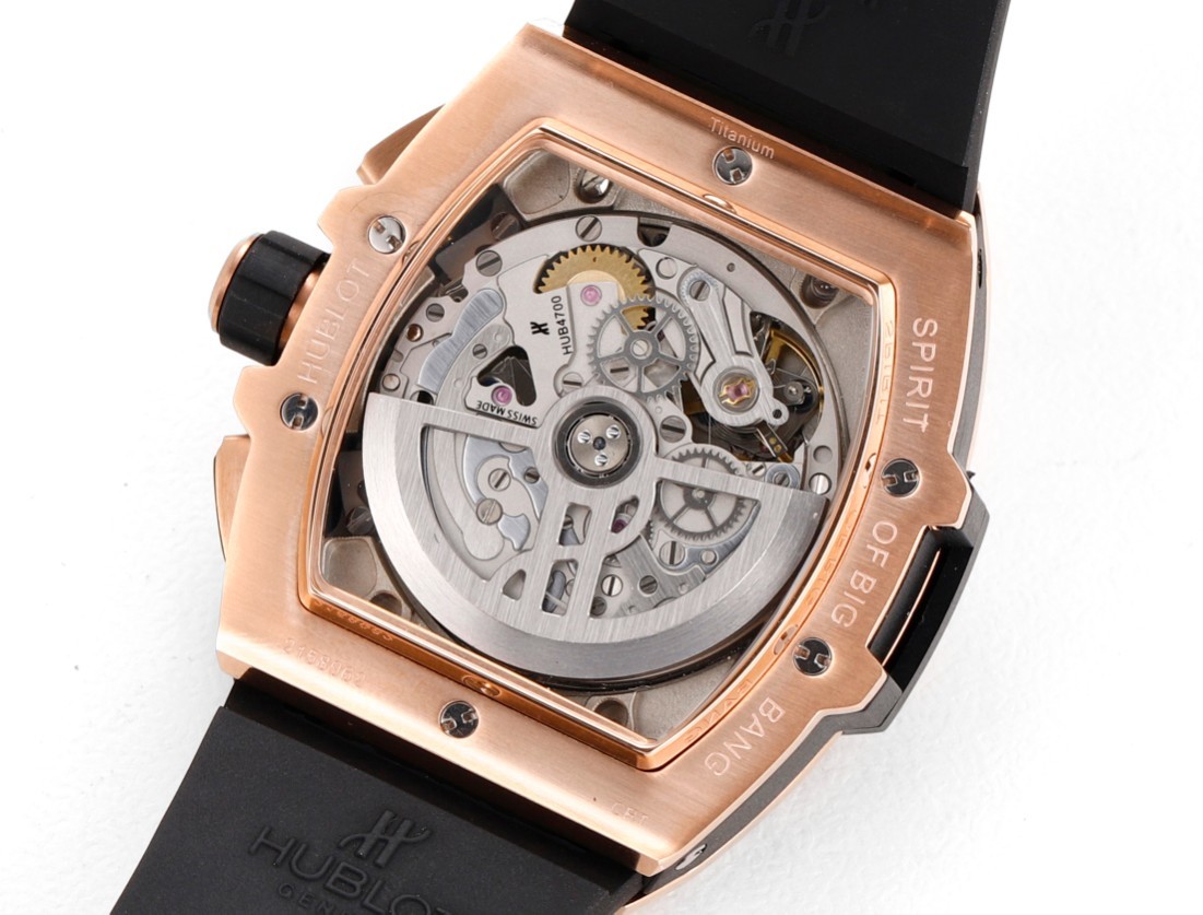 Hublot Spirit of Big Bang Textured Rubber Strap(1:1 replica) - Top club