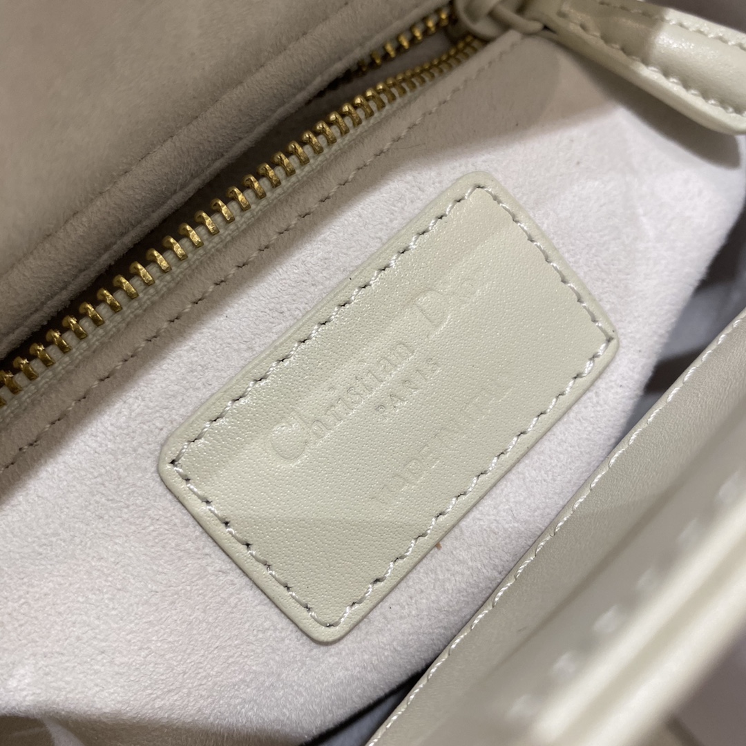 Dior Christian Dior Mini Lady Bag White For Women 6.5in/17cm1:1High-quality replica