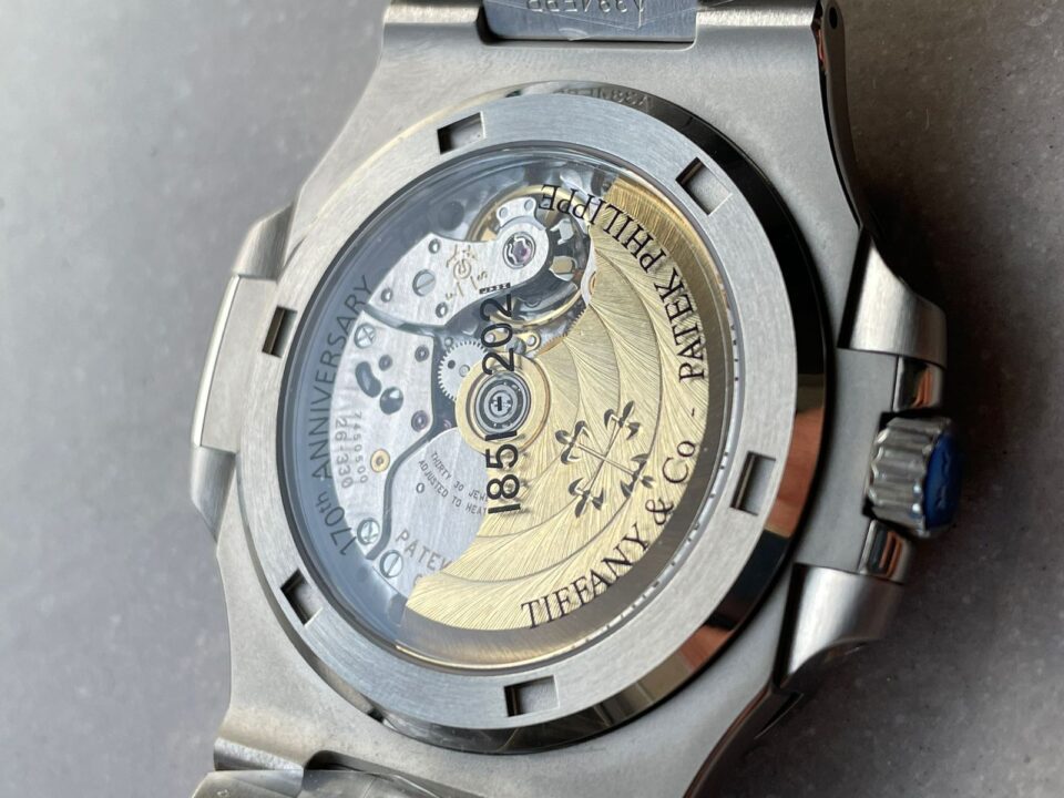 Replica PATEK PHILIPPE Nautilus 5711 3KF 1:1 Best Edition Tiffany Blue Dial on SS Bracelet A324 V2 - Top club