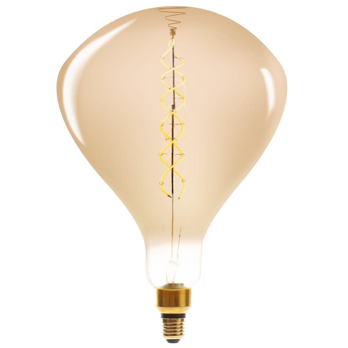 LED bulb "Drop" Amber, D.25 cm, E27
